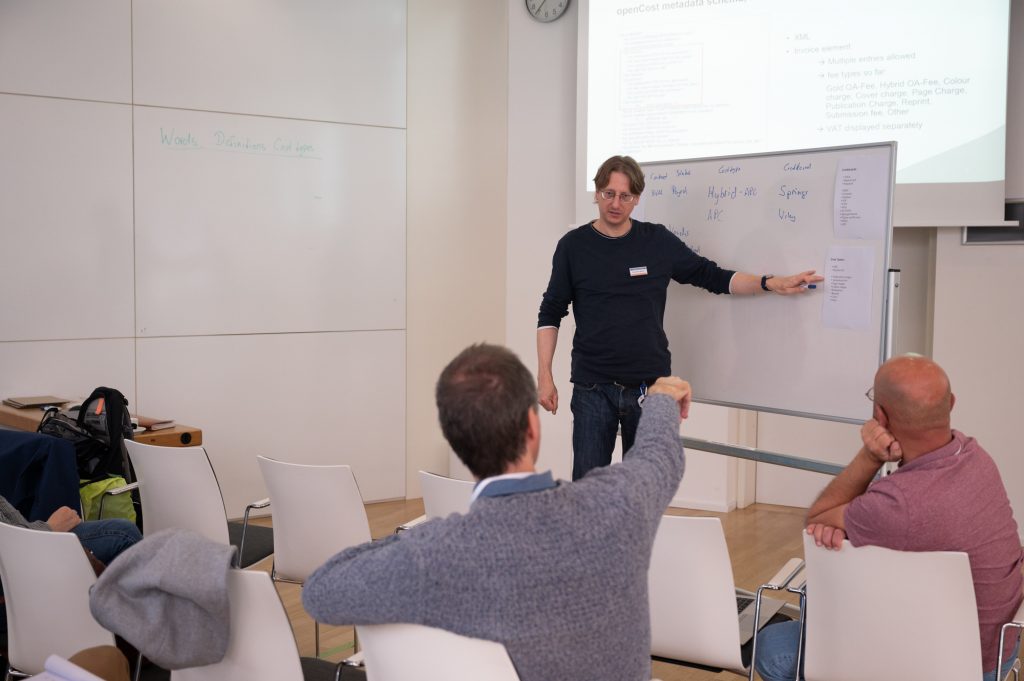 Gemeinsam arbeiten auf dem openCost Workshop